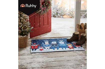 Vianočná rohožka 75x45 cm
