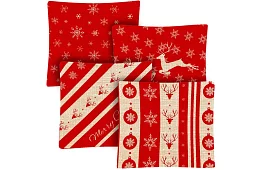 Dekoratívny poťah na vankúš 40x40 cm – 4 kusy v sade