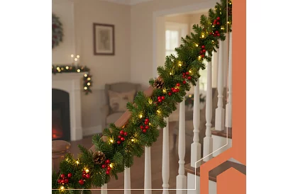 LED svietiaca girlanda na batérie – 270 cm