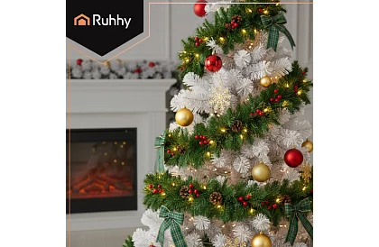 LED svietiaca girlanda na batérie – 270 cm