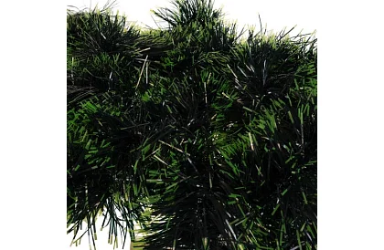 Dlhý vianočný reťaz – zelená girlanda 6 metrov