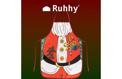 Zástera šéfkuchára - vianočný motív