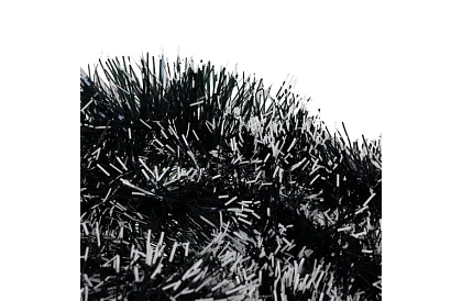 Dlhý vianočný reťaz – bielo-zelená girlanda 6 metrov