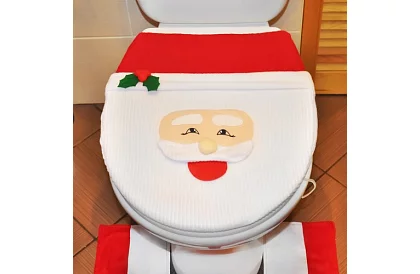 Vianočný kúpeľňový set – 3 kusy