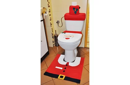 Vianočný kúpeľňový set – 3 kusy