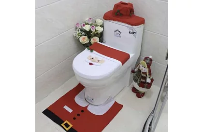 Vianočný kúpeľňový set – 3 kusy