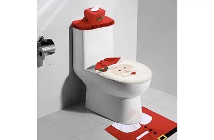 Vianočný kúpeľňový set – 3 kusy