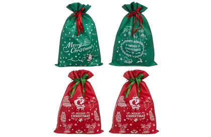 Vianočné darčekové tašky na vianočné dary – 4 kusy