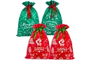 Vianočné darčekové tašky na vianočné dary – 4 kusy