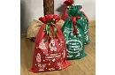 Vianočné darčekové tašky na vianočné dary – 4 kusy