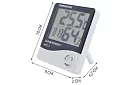 Digitálne hodiny s vlhkomerom a teplomerom