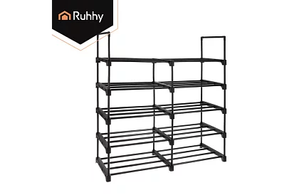 Předsienkový regál 174x45x30 cm – botník 10 políc