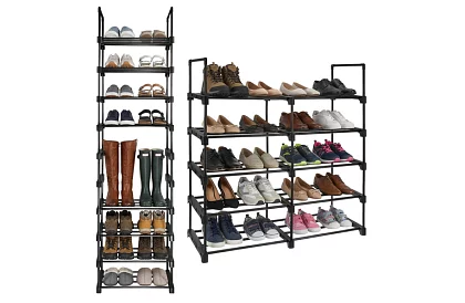 Předsienkový regál 174x45x30 cm – botník 10 políc