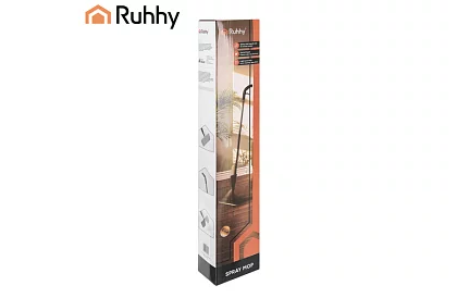 Ploché mop s rozprašovačom Ruhhy 300 ml + 3 utierky