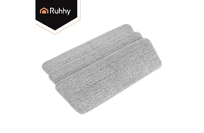 Ploché mop s rozprašovačom Ruhhy 300 ml + 3 utierky