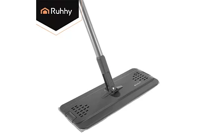 Praktický plochý mop + vedro 8,5 litra – dvojkomorový s príslušenstvom