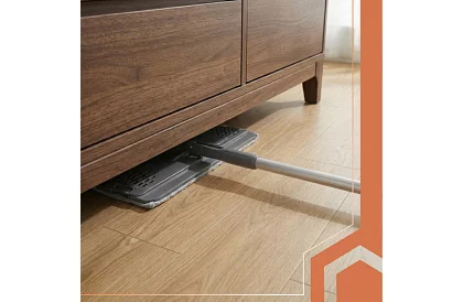 Praktický plochý mop + vedro 8,5 litra – dvojkomorový s príslušenstvom