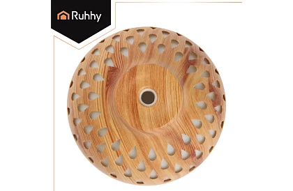 Aroma difuzér Puri – zvlhčovač vzduchu 400 ml s LED podsvietením