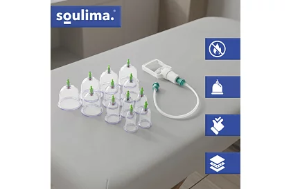 Sada čínskych baňiek na baňkovanie bez ohňa – 12 kusov