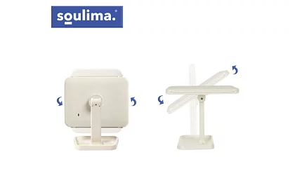 Zväčšovacie kozmetické zrkadlo s LED osvetlením