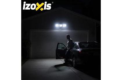 Solárna lampa 180 LED so súmrakovým a pohybovým senzorom