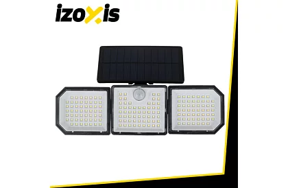 Solárna lampa 167 LED, 500 lm s diaľkovým ovládaním