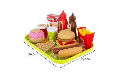 Detská sada pre rýchle občerstvenie - Fast food