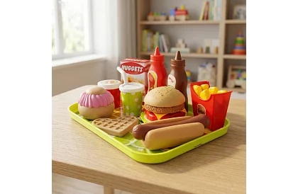 Detská sada pre rýchle občerstvenie - Fast food