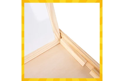 Magnetická obojstranná tabuľa - 108 kusov príslušenstva