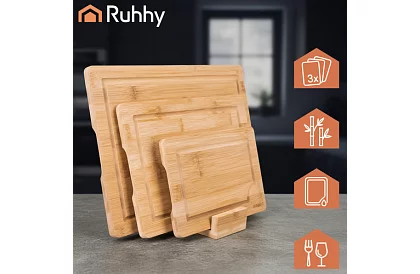 Sada bambusových prkének so stojanom