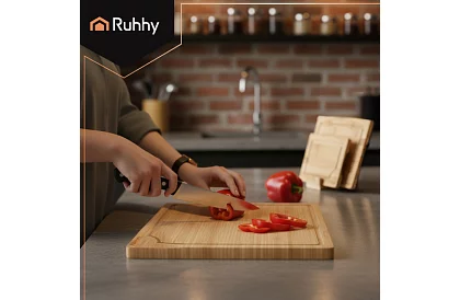 Sada bambusových prkének so stojanom