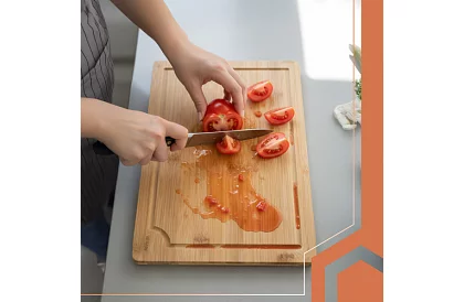 Sada bambusových prkének so stojanom