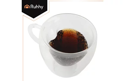 Hrníček srdce 240 ml - termálne sklo