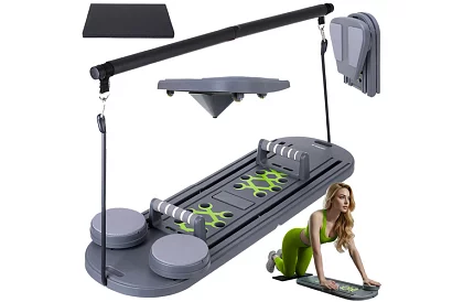 Multifunkčná doska s úchytmi na cvičenie pilates a jogy