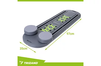 Multifunkčná doska s úchytmi na cvičenie pilates a jogy