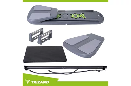 Multifunkčná doska s úchytmi na cvičenie pilates a jogy