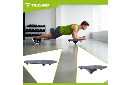 Multifunkčná doska s úchytmi na cvičenie pilates a jogy