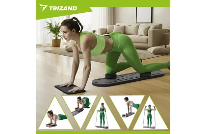 Multifunkčná doska s úchytmi na cvičenie pilates a jogy