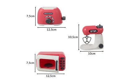 Detská kuchynská sada spotrebičov + príslušenstvo