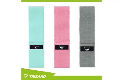 Sada odporových gúm - 3 úrovne odporu s tréningovým plánom