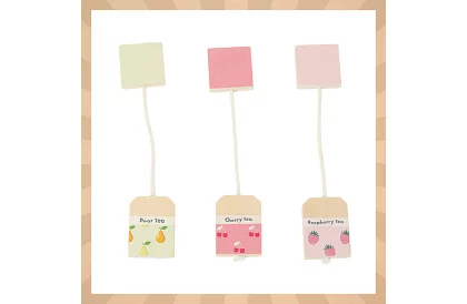 Drevená čajová súprava - veľký čajový servis