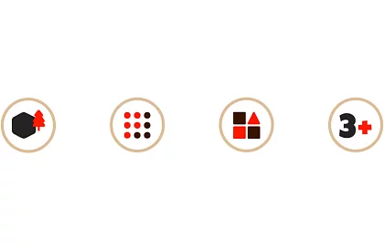 Drevená čajová súprava - veľký čajový servis