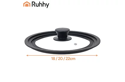 Silikónové viečko 3 v 1 18/20/22 cm Ruhhy 25563