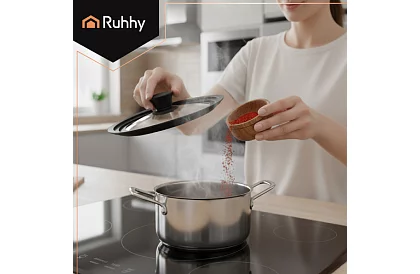 Silikónové viečko 3 v 1 18/20/22 cm Ruhhy 25563