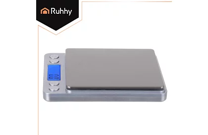 Presná LCD váha 0,1g - 2000g + 2 miskami