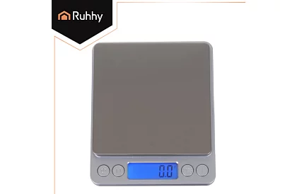 Presná LCD váha 0,1g - 2000g + 2 miskami