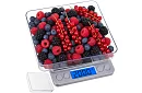 Presná LCD váha 0,1g - 2000g + 2 miskami