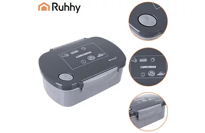 Obedový box šedý 800 ml – desiatový box