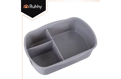 Obedový box šedý 800 ml – desiatový box