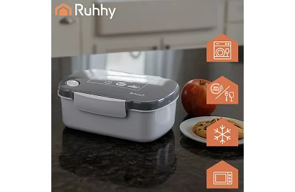 Obedový box šedý 800 ml – desiatový box